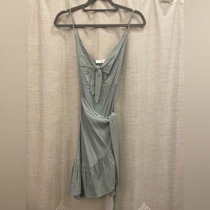 Astr The Label sage green dress